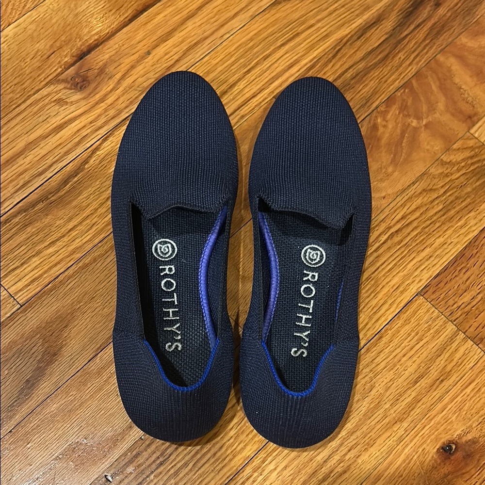 Rothy's Navy Ballet Flat